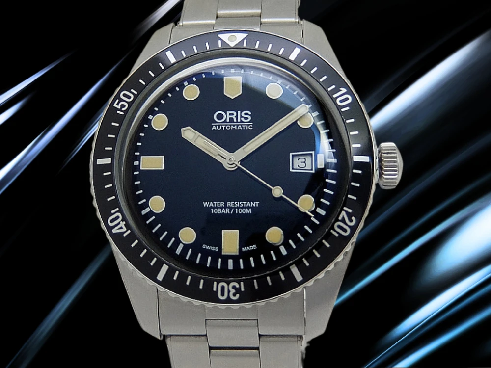 オリス ダイバーズ 65 Ref.01 733.7720.4054 SS ブラックダイヤル ブレス装着 オートマチック ヘリテージボックス付属 ORIS DIVER Sixty-Five [代行おまかせコース]