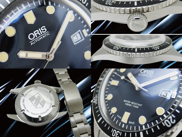 オリス ダイバーズ 65 Ref.01 733.7720.4054 SS ブラックダイヤル ブレス装着 オートマチック ヘリテージボックス付属 ORIS DIVER Sixty-Five [代行おまかせコース]