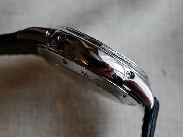 グラスヒュッテ オリジナル 手巻き 永久カレンダー ムーンフェイズ