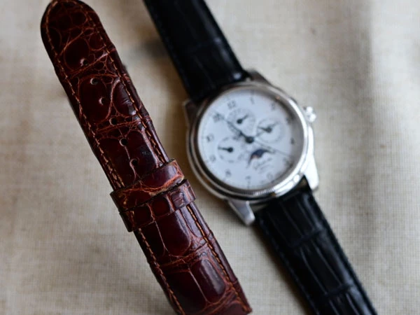 グラスヒュッテ オリジナル 手巻き 永久カレンダー ムーンフェイズ