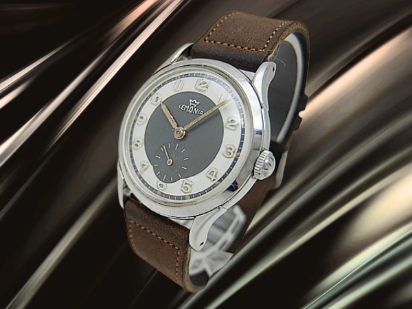 レマニア スモールセコンド Ref.280 Cal.3000 SS ツートンダイヤル 社外製レザー装着 手巻き LEMANIA [代行おまかせコース]
