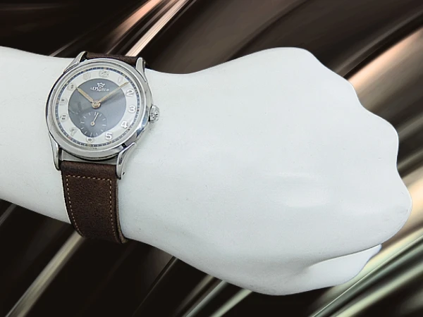 レマニア スモールセコンド Ref.280 Cal.3000 SS ツートンダイヤル 社外製レザー装着 手巻き LEMANIA [代行おまかせコース]