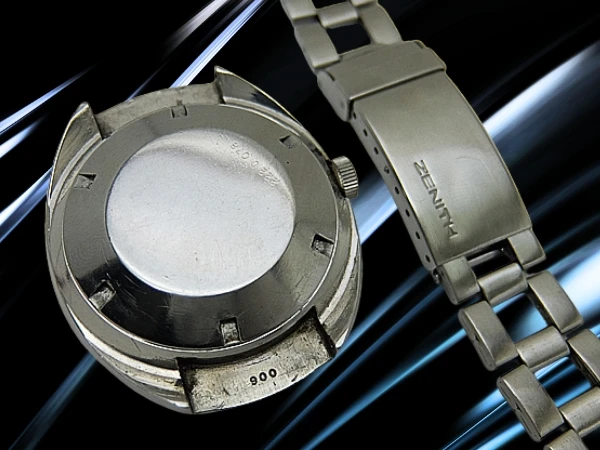 ゼニス ヴィンテージ ダイバー Cal.2572PC SS トノー ブラックダイヤル ゲイフレヤー社製ラダーブレス装着 オートマチック ZENITH [代行おまかせコース]