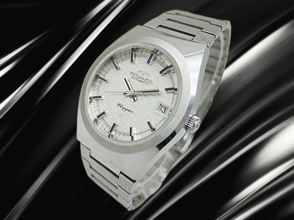 テクノス クリッパー Cal.2862 SS テクスチャダイヤル 多面カットガラス ブレス装着 2026年OH済 時計店修理明細付属 TECHNOS Clipper [代行おまかせコース]