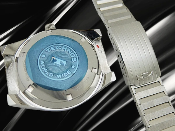 テクノス クリッパー Cal.2862 SS テクスチャダイヤル 多面カットガラス ブレス装着 2026年OH済 時計店修理明細付属 TECHNOS Clipper [代行おまかせコース]