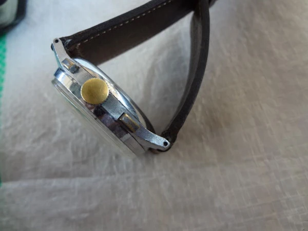 パーカー Parker デカスロン クロノグラフ ブラックダイヤル オーバーホール保証書付属