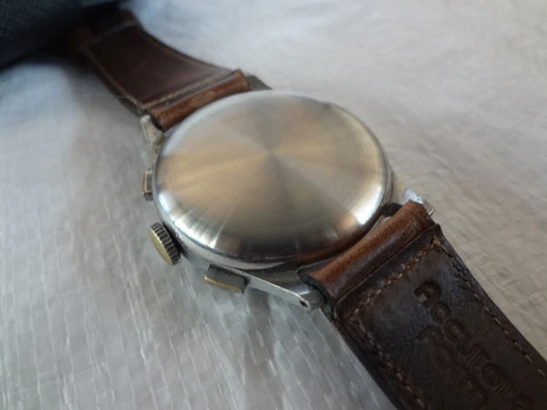 パーカー Parker デカスロン クロノグラフ ブラックダイヤル オーバーホール保証書付属