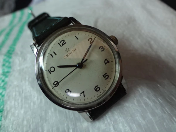 ゼニス 手巻き SSスクリューバックケース Cal.2542 分解掃除済・証明書付属