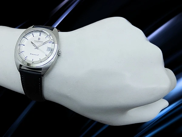 ウォルサム バイカウント Ref.2824 Cal.HT176 SS シルバーダイヤル 社外レザー装着 オートマチック 2026年OH済 時計店修理明細付属 WALTHAM Viscount [代行おまかせコース]