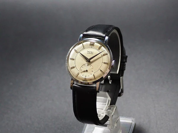 ワイラー インカフレックス Wyler INCAFLEX 17JEWELS E1122 スモセコ 手巻き ワイラーテンプ　