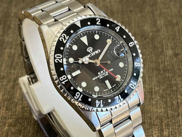インキピオ シリーズ5 INCIPIO Ⅴ GMT ブラックミラーダイヤル 限定400本