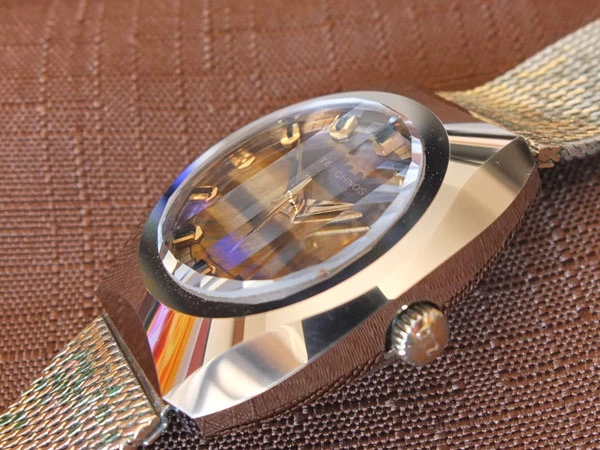 テクノス タイガー ボラゾンTECHNOS TIGER Borazon オートマチック 自動巻 カットガラス 虎目石