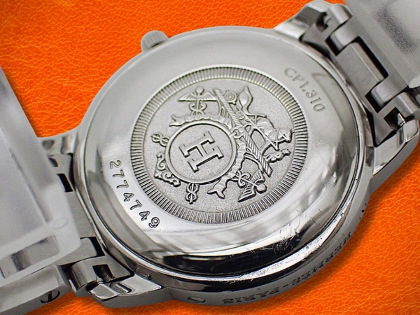 エルメス クリッパー CPI.310 SS ホワイトダイヤル Hブレス装着 クオーツ BOX・保証書付属 HERMES PARIS CLIPPER [代行おまかせコース]