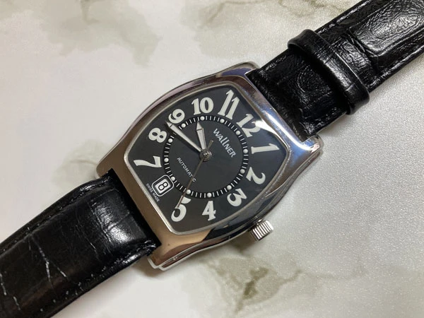 ウォルナー  WALLNER (EPOS 別注) 自動巻 トノーウォッチ (未使用保管品NOS)