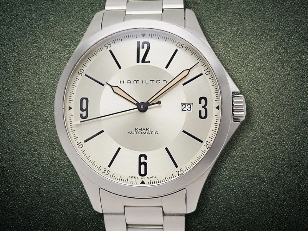 ハミルトン カーキ アビエーション Ref.H76650 SS シースルー シルバーダイヤル ブレス装着 オートマチック HAMILTON Khaki Aviation Auto [代行おまかせコース]