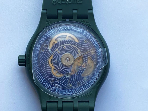 スウォッチ ホディンキー コラボウォッチ 未使用品 SWATCH SISTEM51 HODINKEE GENERATION 1990 Ref.SUTZ408 内箱、説明書、保証書付属