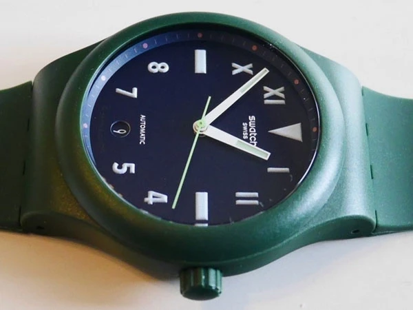 スウォッチ ホディンキー コラボウォッチ 未使用品 SWATCH SISTEM51 HODINKEE GENERATION 1990 Ref.SUTZ408 内箱、説明書、保証書付属