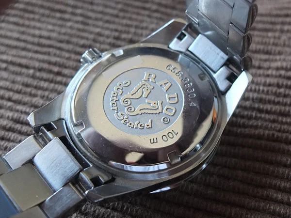 ラドー RADO ゴールデンホース 復刻版 シルバー文字盤 自動巻 オートマチック ブレス仕様 美品