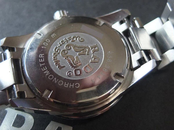 ラドー RADO ゴールデンホース クロノメーター 復刻版 自動巻き 25石 オートマチック 黒文字盤 BOX付 説明書、保証書類が付属