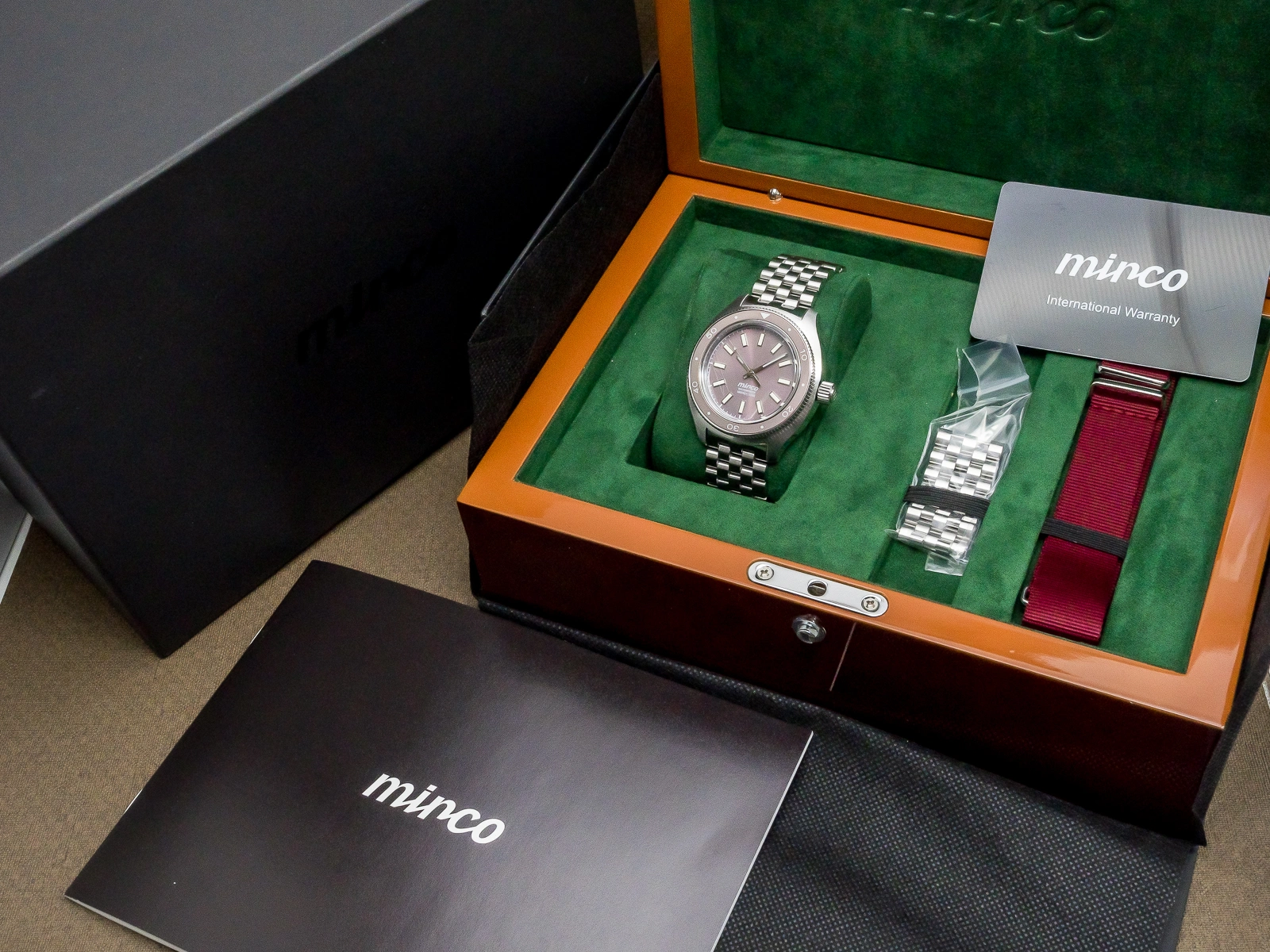 ミルコ TYPE3 胡桃染 SS ブレス  JAPAN WATCH BOX ギャランティ付き Mirco  [ 代行おまかせコース ]