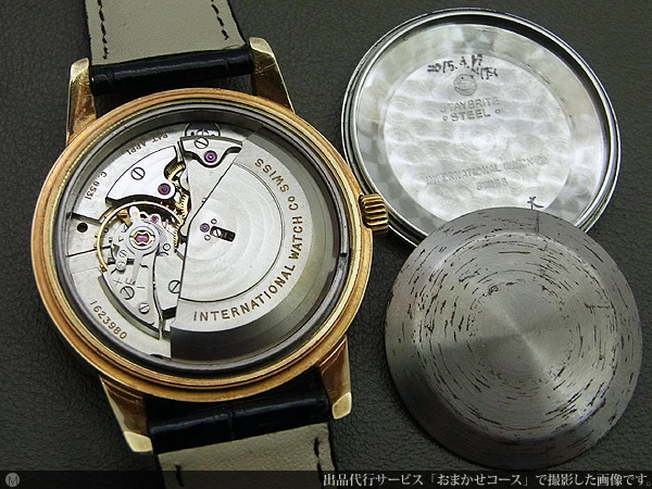 IWC インジュニア Cal.8531 14KYG/SS 寄り目ダイヤル デイト オートマチック