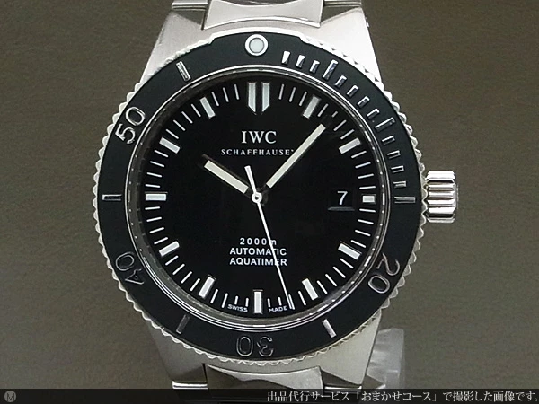 IWC GSTアクアタイマー　Ref.3536-02 ステンレスモデル オートマチック ギャランティカード付属