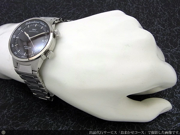 IWC GSTアラーム 希少 Ref.3537 ステンレスモデル オートマチック ギャランティカード付属