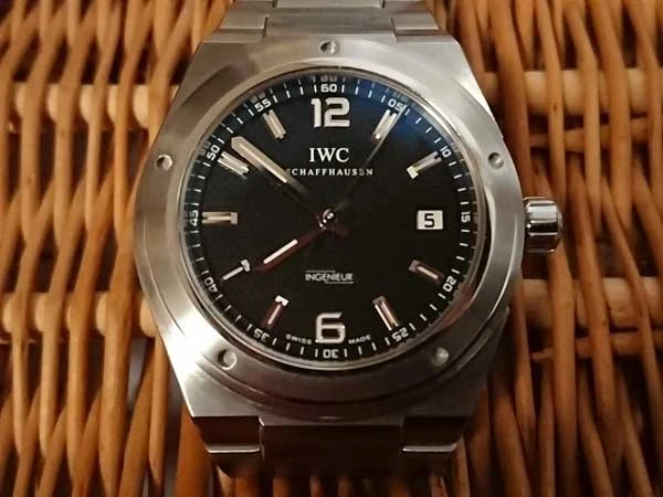 IWC インヂュニア Ingenieur IW322701 箱等完品 2012年9月OH済・リシュモンIWC整備証明書 ギャランティーカード付属