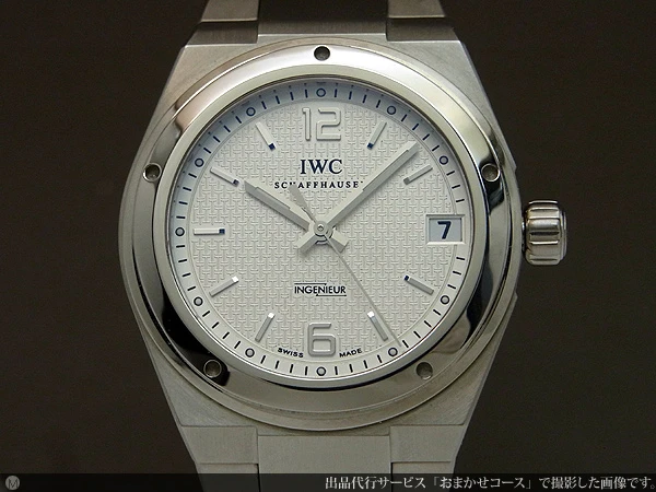 IWC インヂュニア ミッドサイズ デイト オートマチック 男女兼用 2017年メーカーコンプリートサービス済み 明細付属 INTERNATIONAL WATCH Co.