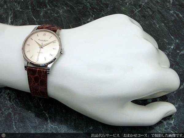 IWC オールドインター 筆記体ロゴ 初期オートマティック Cal.852 シルバーダイヤル INTERNATIONAL WATCH Co.