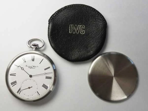 IWC ポケットウォッチ シースルーバック仕様 Cal.9720 ハック機能付