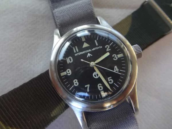 IWC 手巻き 3針 ミリタリータイプ Cal.89