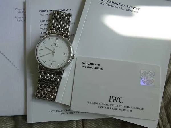 IWC ポートフィノ ブレス仕様 IW353303 保証書つき