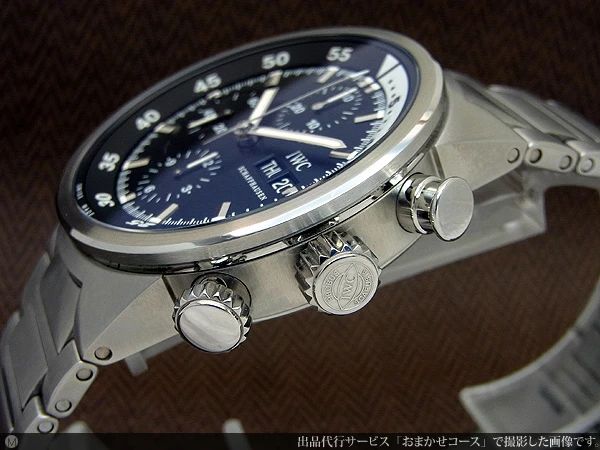 IWC アクアタイマー クロノグラフ IW371928 SS 逆回転防止インナーベゼル デ