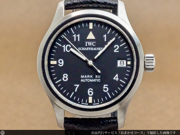 IWC マーク12 MARK XII フリーガー オートマチック ブラックダイアル 耐磁性モデル 国際保証書付き