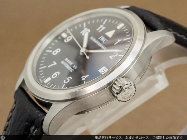 IWC マーク12 MARK XII フリーガー オートマチック ブラックダイアル 耐磁性モデル 国際保証書付き