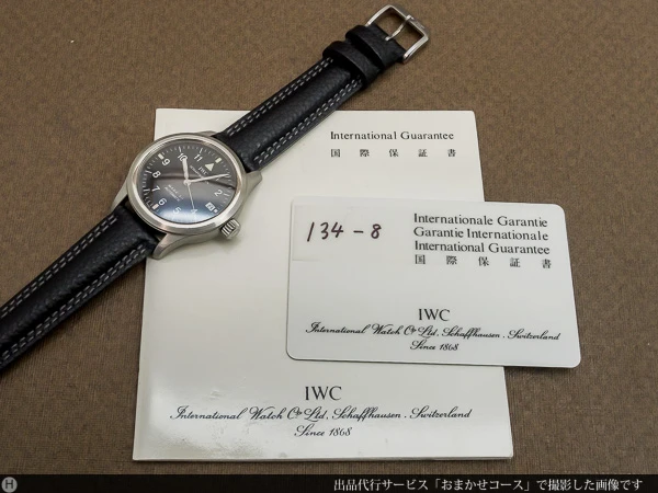 IWC マーク12 MARK XII フリーガー オートマチック ブラックダイアル 耐磁性モデル 国際保証書付き