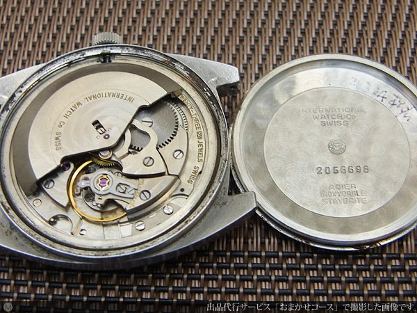 IWC オールドインター デイト SS Cal.8541B お魚リューズ トノーケース オートマチック International Watch Co. [代行おまかせコース]