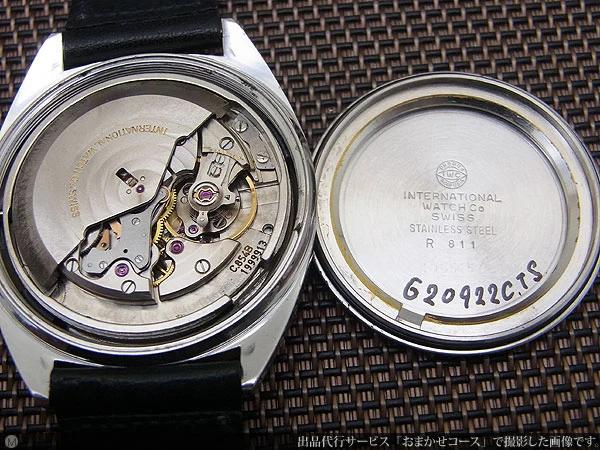 IWC Yacht Club/ヨットクラブ Ref.R811 ペラトン式 Cal.854B 希少ノンデイト お魚リューズ シルバーダイヤル ベルト仕様 オートマチック INTERNATIONAL WATCH Co.  [代行おまかせコース]