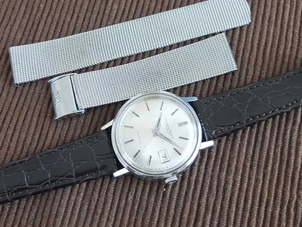 IWC オールドインター Ref. R804A SS Cal.8541 筆記体ロゴ 旧タイプお魚マークリューズ SS 自動巻き メッシュブレス付属