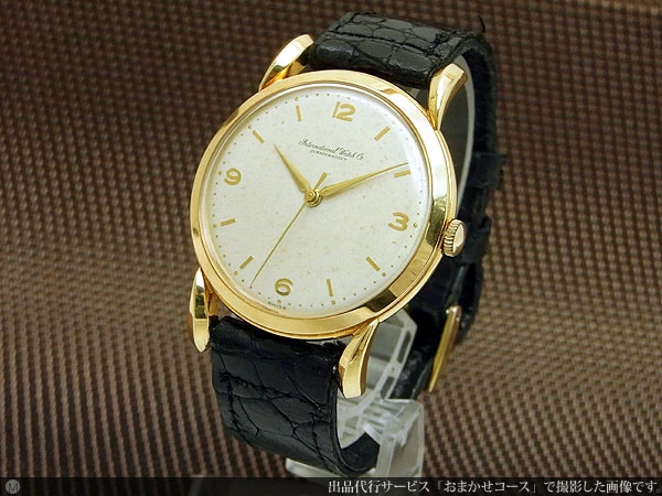 IWC オールドインター Cal.89 18KYG 金無垢 筆記体ロゴ ファンシーラグ 手巻き INTERNATIONAL WATCH Co. [代行おまかせコース]