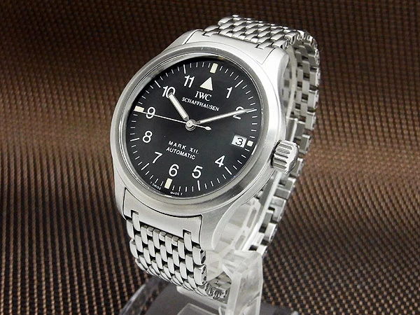 IWC MARK XII マーク12 Ref.3241 Cal.884/2 SS 11連ジュビリーブレス ブラッ