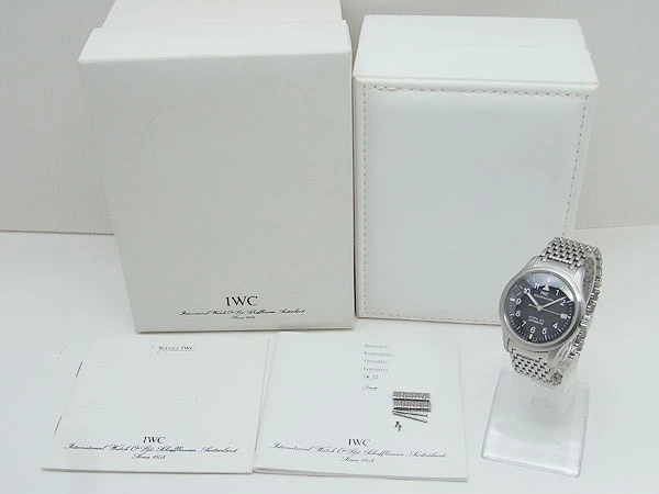 IWC MARK XII マーク12 Ref.3241 Cal.884/2 SS 11連ジュビリーブレス ブラックダイヤル パイロットウォッチ オートマチック BOX付属 [代行おまかせコース]