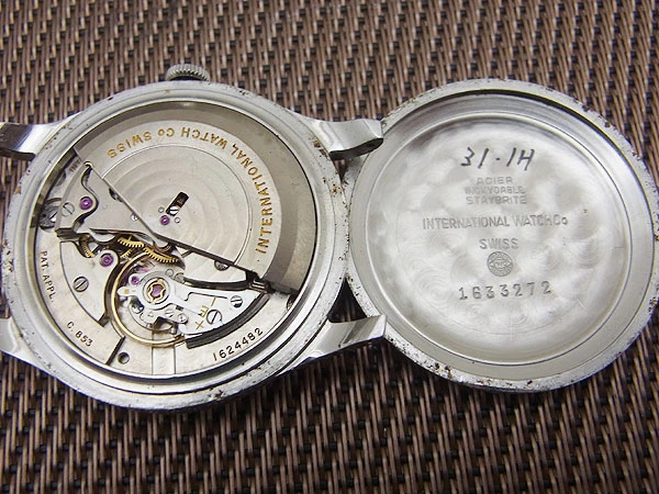 IWC オールドインター Cal.853 SS 筆記体ロゴ オートマチック INTERNATIONAL WATCH Co. [代行おまかせコース]