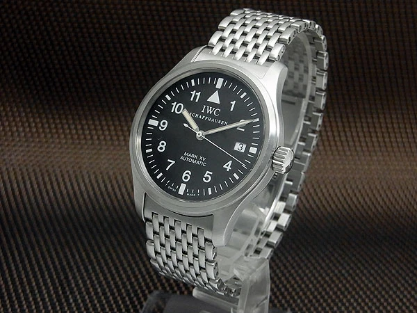 IWC MARK XV マーク15 Ref.IW3253002 SS 初期型11連ブレス ブラックダイヤル パイロットウォッチ オートマチック BOX・ギャラ・修理保証カード等付属 [代行おまかせコース]