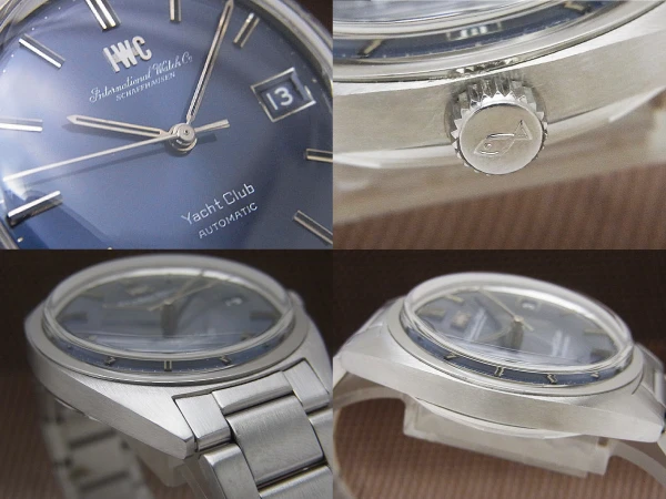 IWC Yacht Club / ヨットクラブ ペラトン式 Cal.8541B SS お魚リューズ ブルーダイヤル 3連ハードブレスレット オートマチック INTERNATIONAL WATCH Co. [代行おまかせコース]