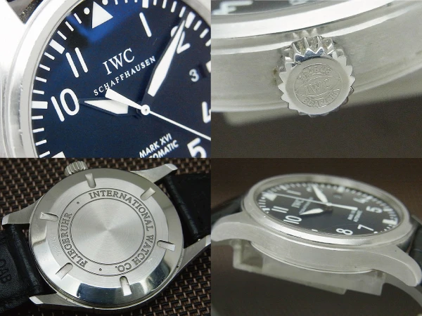 IWC SPITFIRE MARK XVI スピットファイヤ マーク16 Ref.3255 SS ブラックダイヤル パイロットウォッチ オートマチック BOX・ギャラ付属 [代行おまかせコース]