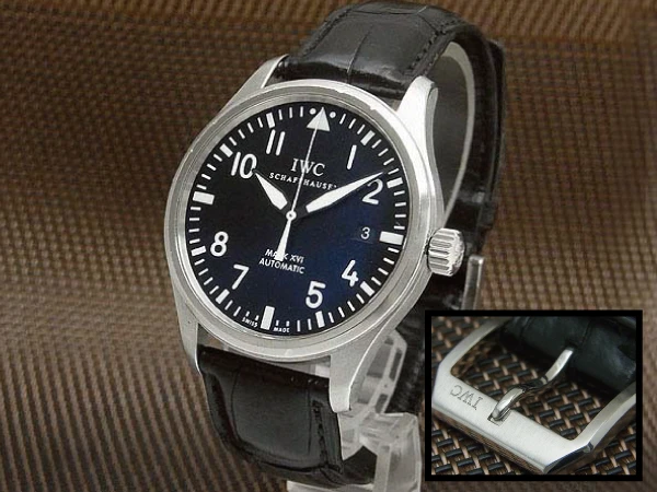 IWC SPITFIRE MARK XVI スピットファイヤ マーク16 Ref.3255 SS ブラックダイヤル パイロットウォッチ オートマチック BOX・ギャラ付属 [代行おまかせコース]