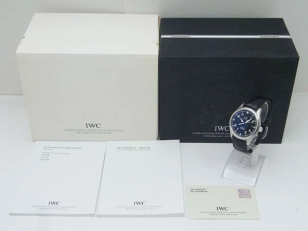 IWC SPITFIRE MARK XVI スピットファイヤ マーク16 Ref.3255 SS ブラックダイヤル パイロットウォッチ オートマチック BOX・ギャラ付属 [代行おまかせコース]