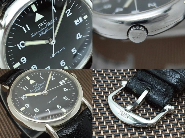 IWC ポートフィノ Ref.3513 SS ブラックダイヤル ベルト仕様 オートマチック オープンギャラ付属 INTERNATIONAL WATCH Co. PORTOFINO [代行おまかせコース]